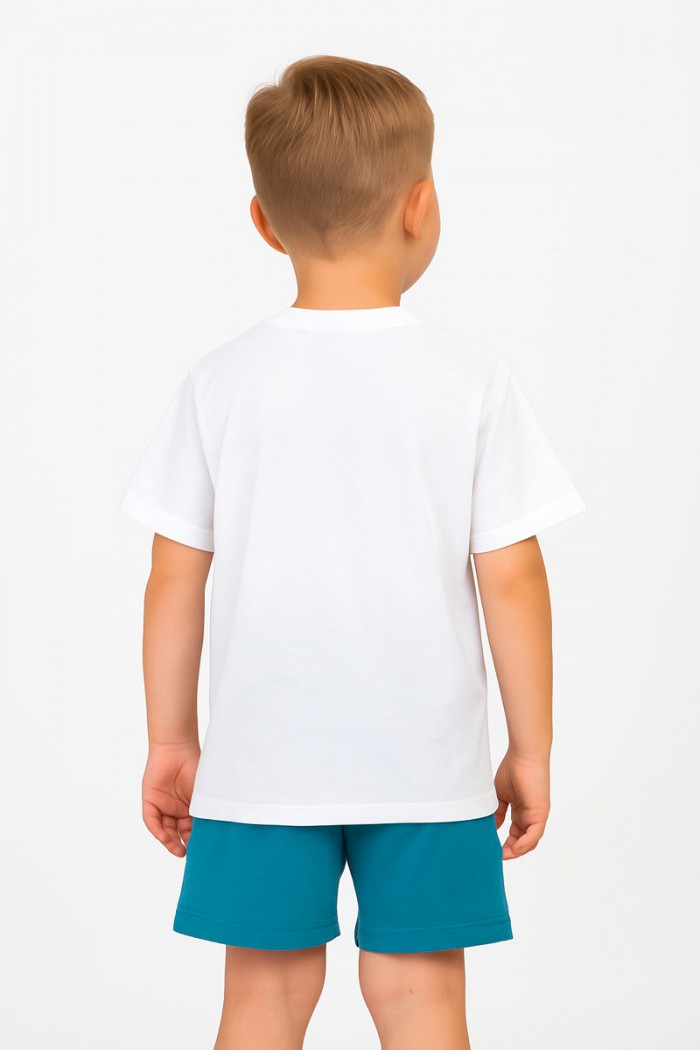 Children's pyjamas boy Pretty Baby 65389 WHITE