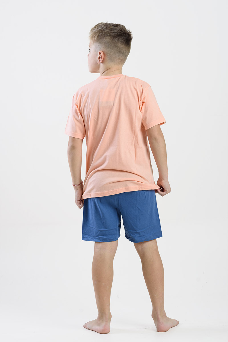 Kinderschlafanzug für Jungen Pretty Baby 65389 CORAL