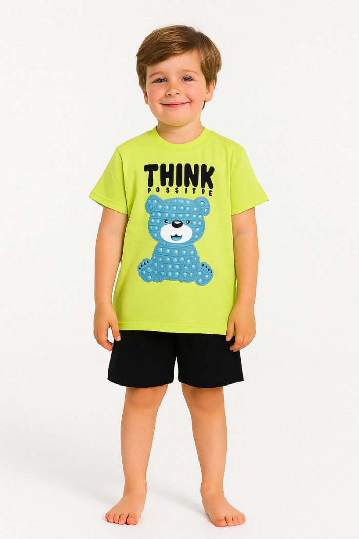 Children's pyjamas boy Pretty Baby 65390 Cabbage