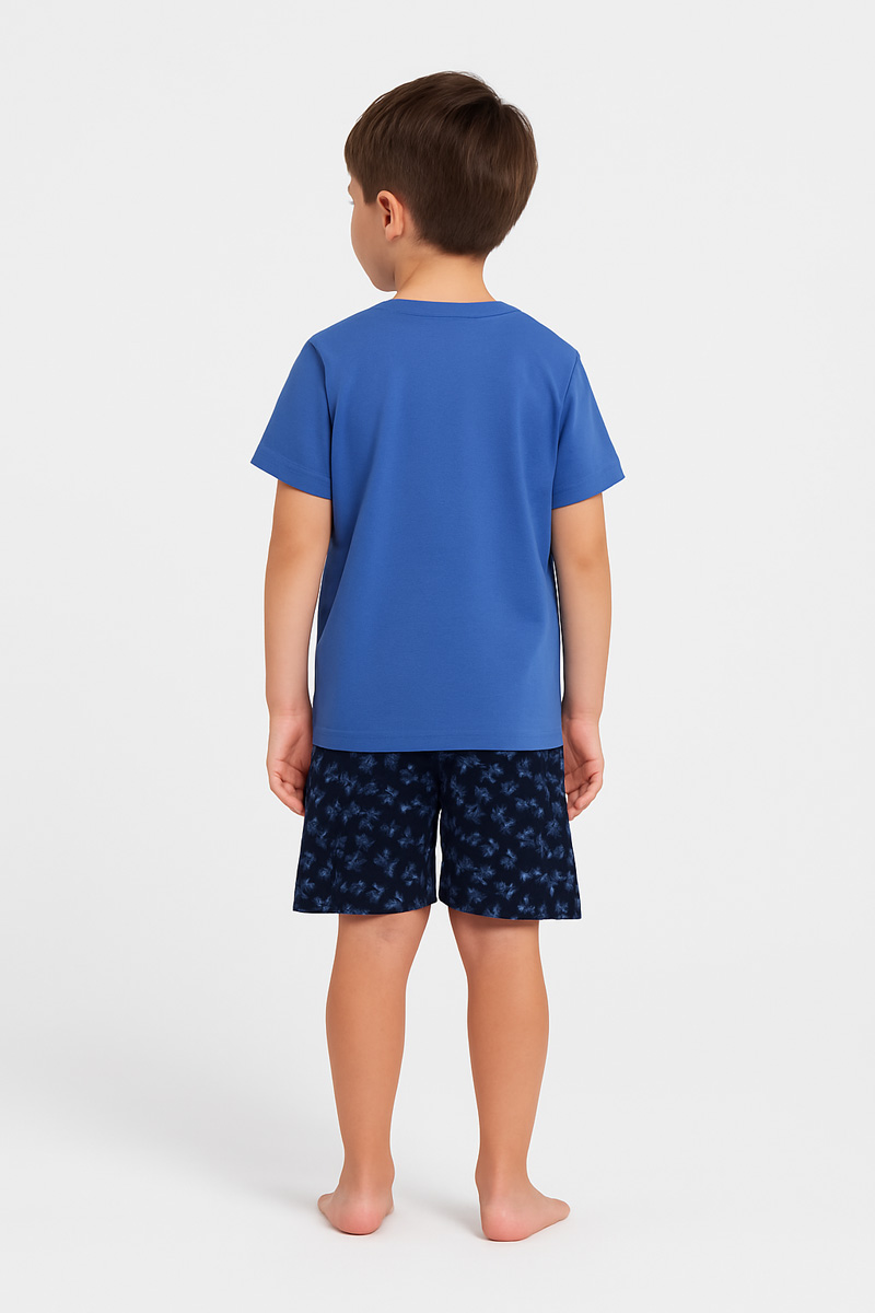 Pretty Baby Boy's Pajamas 65391 Cabbage and Blue