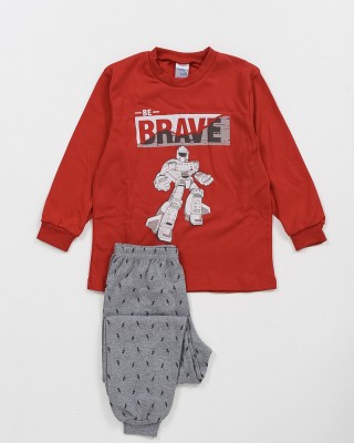 Children's pyjamas for boy PRETTY BABY 68180 RED