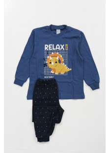 Children's pajamas for boy PRETTY BABY 68184 BLUE