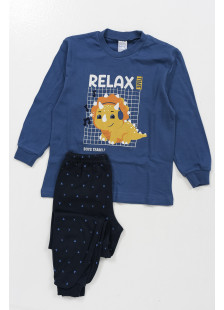 Children's pajamas for boy PRETTY BABY 68184 BLUE
