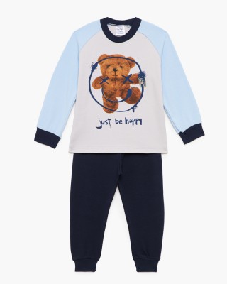 Children's pyjamas for boy PRETTY BABY 68190 Grey