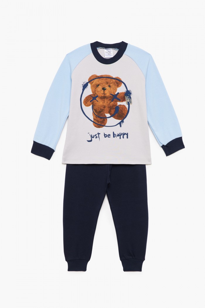 Children's pyjamas for boy PRETTY BABY 68190 Grey