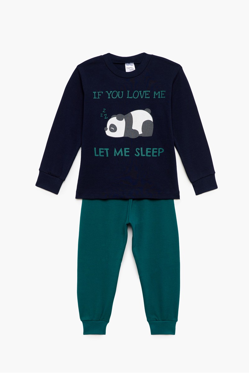 Kinderschlafanzug für Jungen PRETTY BABY 68191 Kinderschlafanzug für Jungen PRETTY BABY 68191