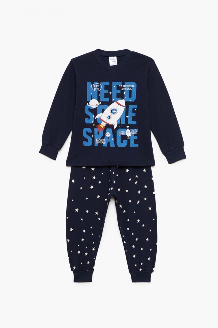 Children's pyjamas for boy PRETTY BABY 68193 Dark Blue