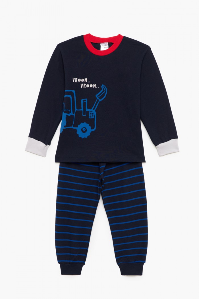 Children's pyjamas for boys PRETTY BABY 68197 Dark blue