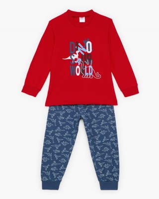 Children's pyjamas for boys PRETTY BABY 68202 RED