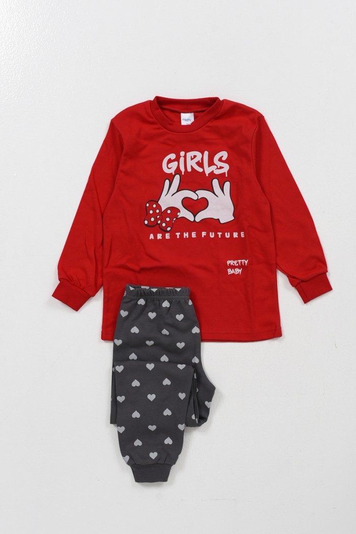 Children's pajamas for girl PRETTY BABY 69180