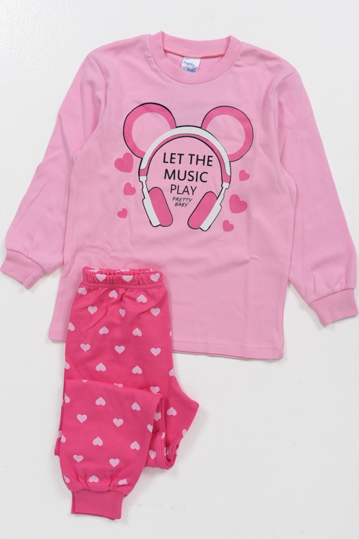 Children's pajamas for girl PRETTY BABY 69181