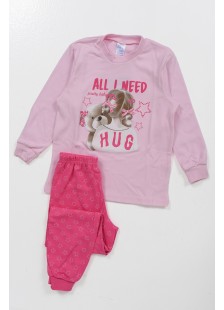 Kinderschlafanzug für Mädchen PRETTY BABY 69183 Kinderschlafanzug für Mädchen PRETTY BABY 69183