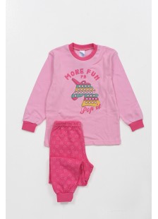 Kinderschlafanzug für Mädchen PRETTY BABY 69185 Kinderschlafanzug für Mädchen PRETTY BABY 69185