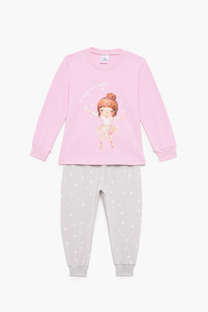 Children's pajamas for girl PRETTY BABY 69194 ROZ
