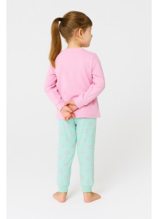 Children's pajamas for girl PRETTY BABY 69206 ROSE