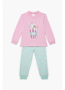 Children's pajamas for girl PRETTY BABY 69206 ROSE