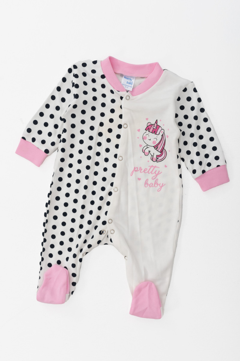 Baby jumpsuit Interlock PRETTY BABY 35896B