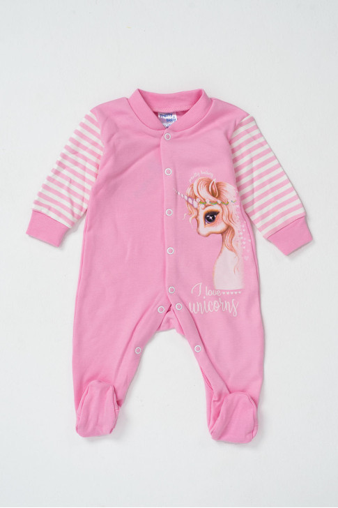 Baby jumpsuit Interlock PRETTY BABY UNICORN 35996