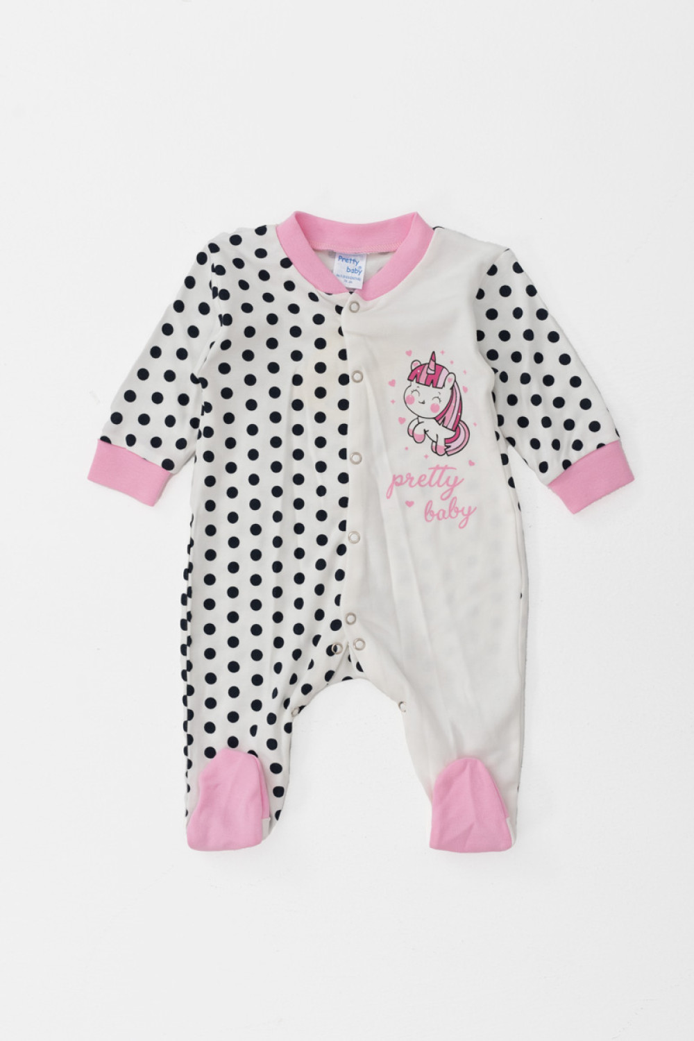 Baby jumpsuit Interlock PRETTY BABY 35896B