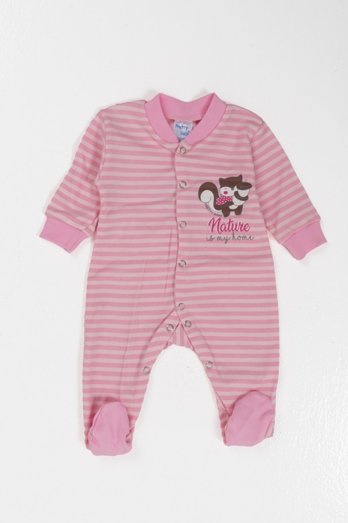Baby jumpsuit Interlock PRETTY BABY 35897