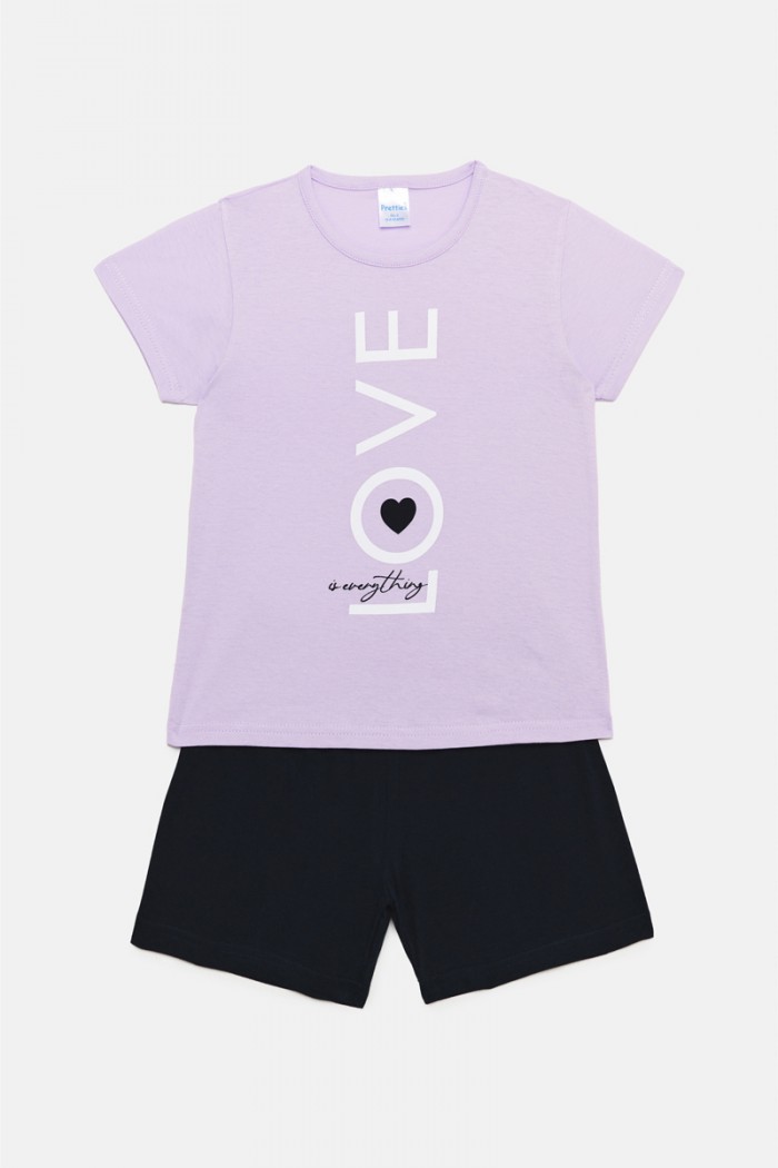 Children's pajamas girl Pretty Baby 63153 Lila