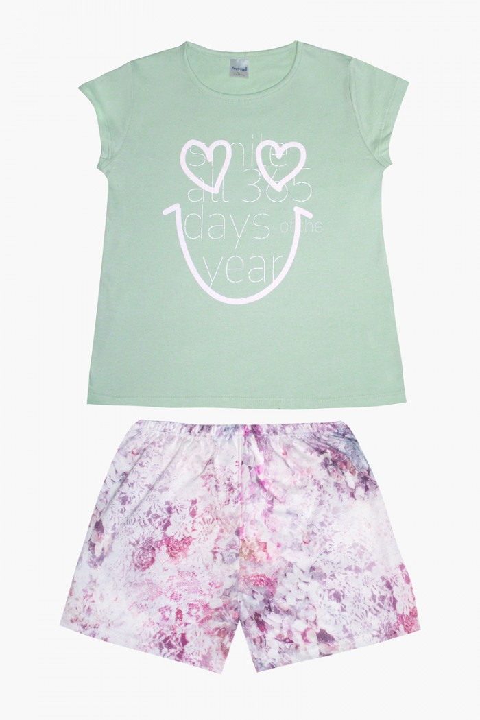 Children's pajamas girl Pretty Baby 63148 Natural