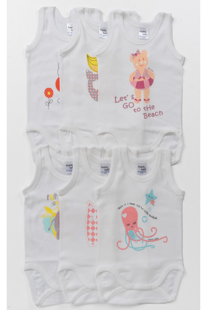 Baby Unterwäsche Pretty Baby Girl Miranda 6er Pack 34447 Baby Unterwäsche Pretty Baby Girl Miranda 6er Pack 34447