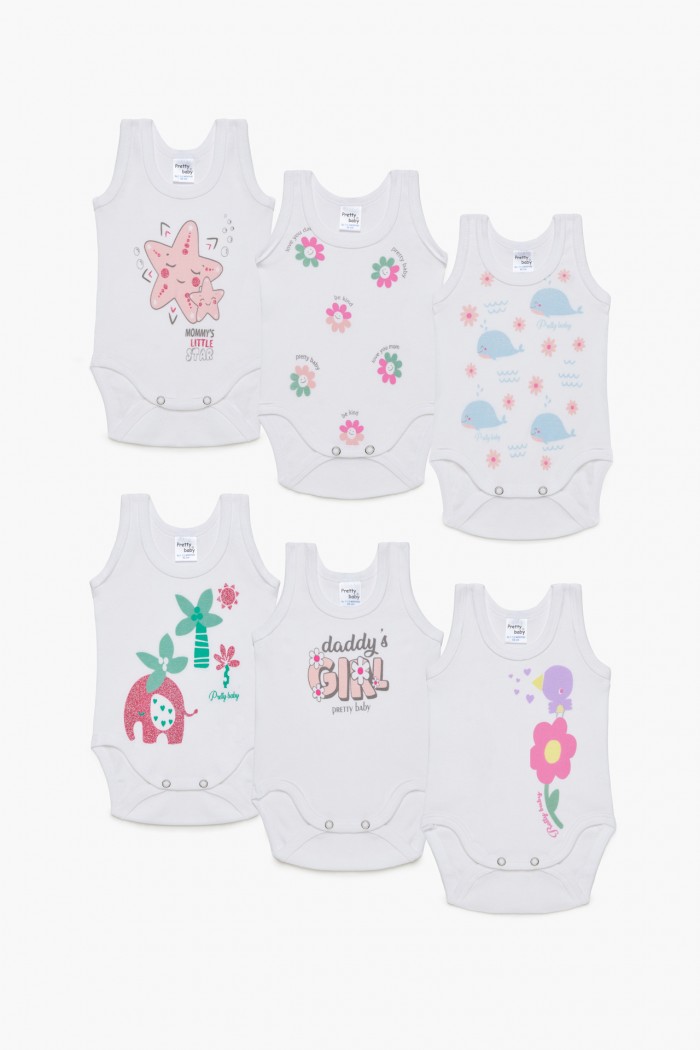 Baby Underwear Pretty Baby Girl Miranda 6 Pack 34845