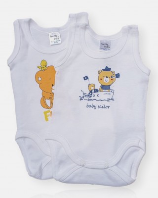 Baby underwear Prettybaby Boy Bear 2Pack random selection