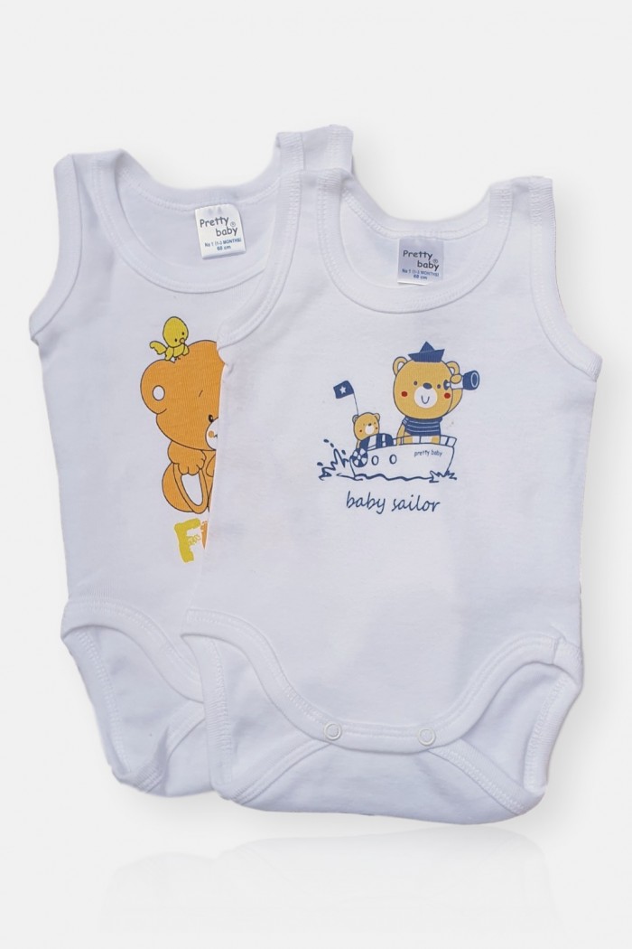 Baby underwear Prettybaby Boy Bear 2Pack random selection