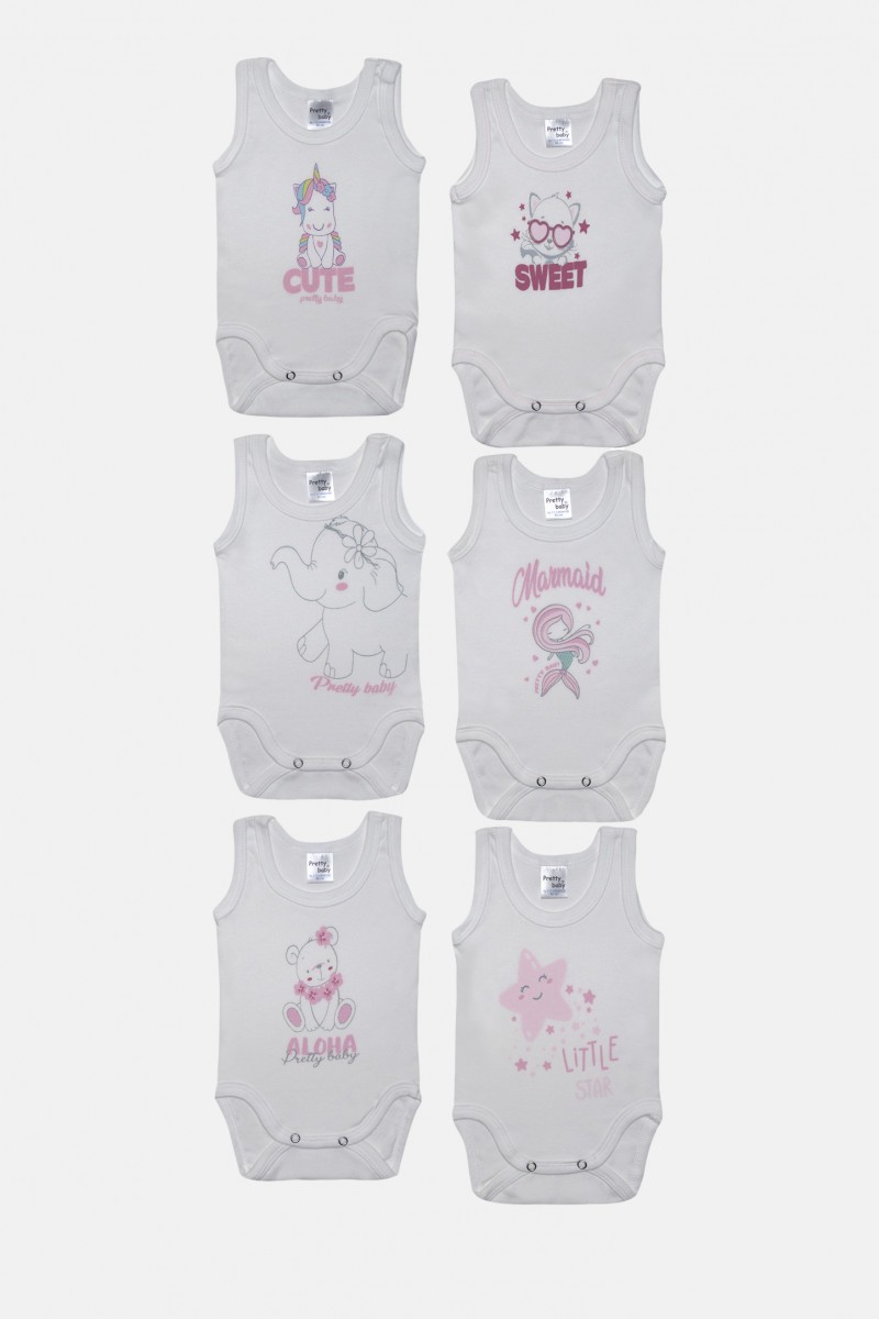 Baby Underwear Pretty Baby Girl Miranda 6 Pack 34826