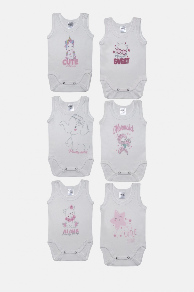 Baby Underwear Pretty Baby Girl Miranda 6 Pack 34826