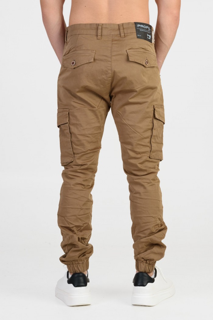 Men's Cargo PROFIL pants with elastic 380 DAINO