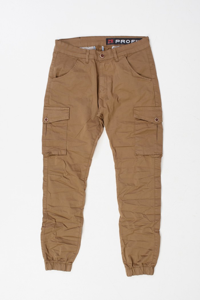 Men's Cargo PROFIL pants with elastic 380 DAINO