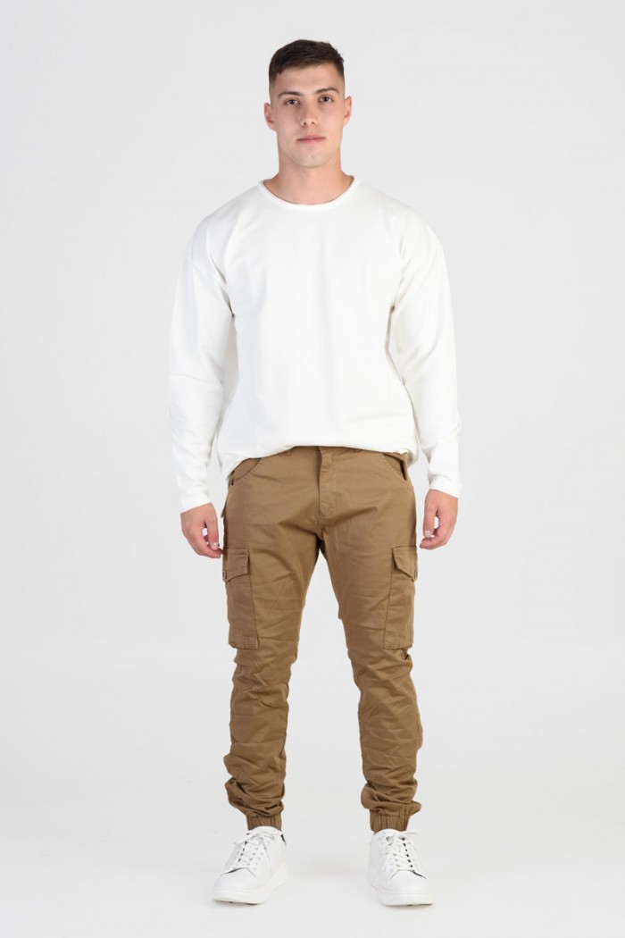 Men's Cargo PROFIL pants with elastic 380 DAINO