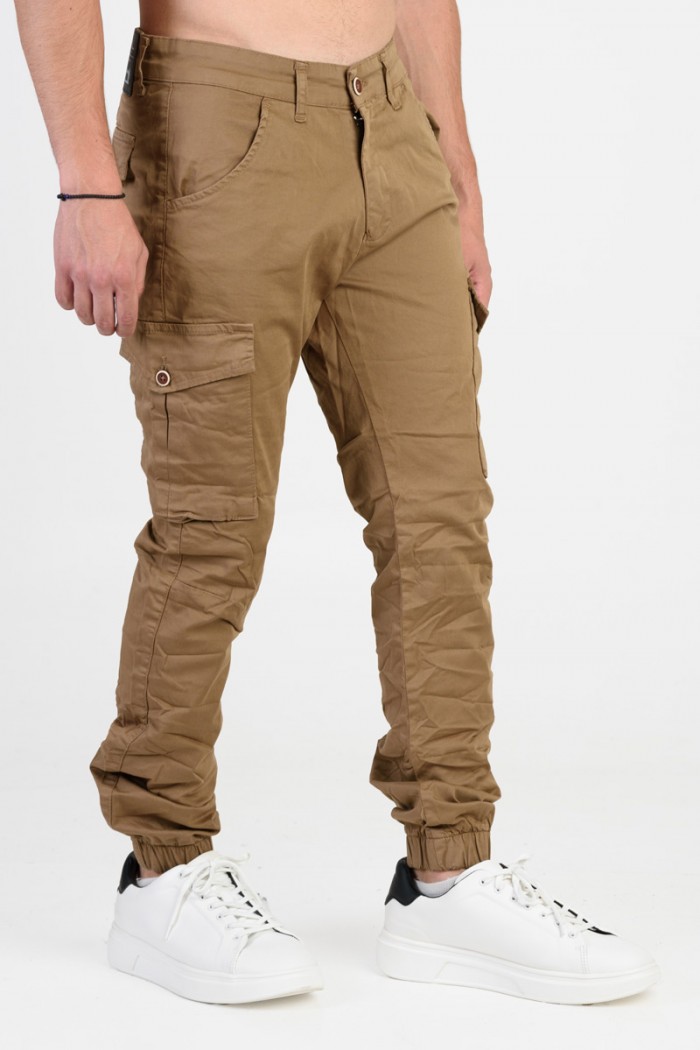 Men's Cargo PROFIL pants with elastic 380 DAINO