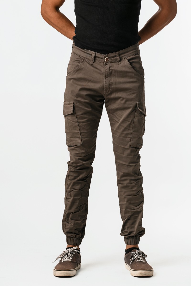 Men's Cargo PROFIL pants with elastic 380 PURO