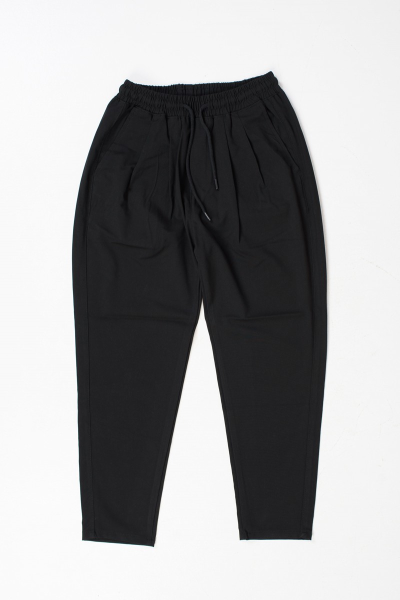 Men's woven trousers PROFIL 400 BLACK