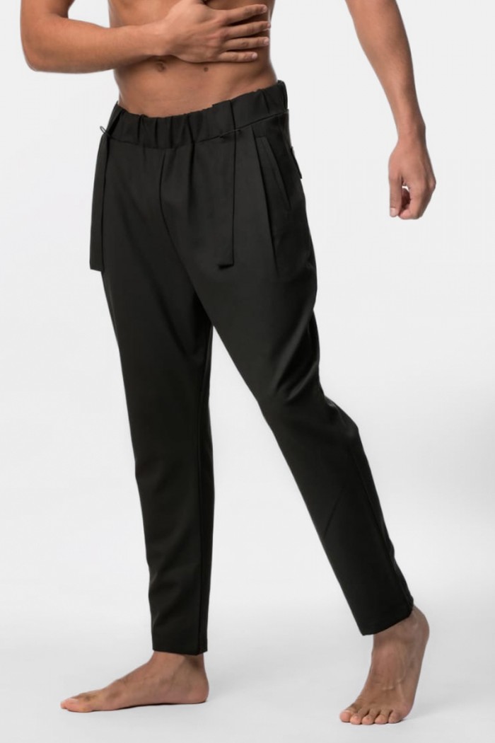 Men's woven trousers PROFIL 410 BLACK
