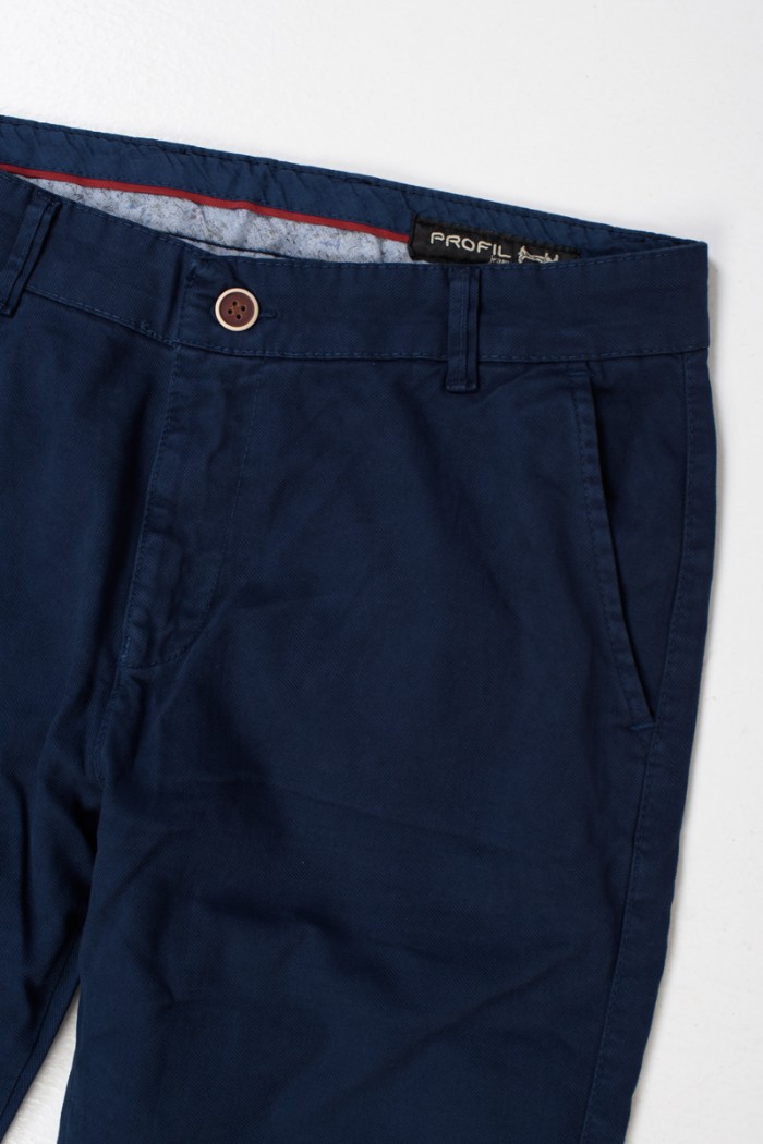 Men's Chinos PROFIL JEANS Dark blue trousers 250