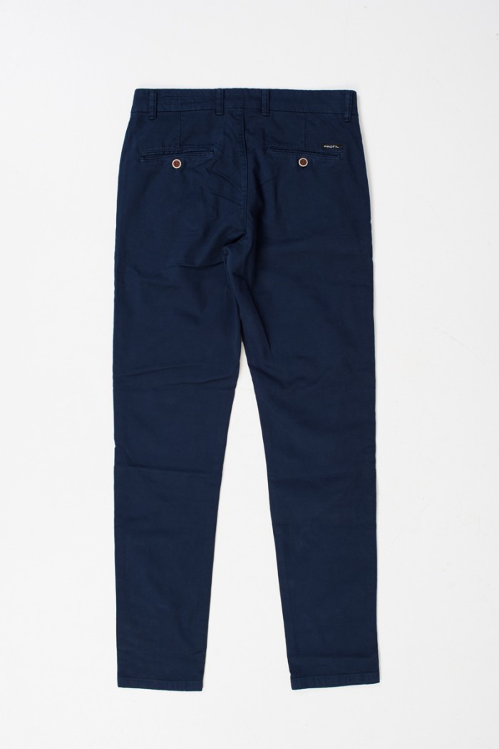 Men's Chinos PROFIL JEANS Dark blue trousers 250