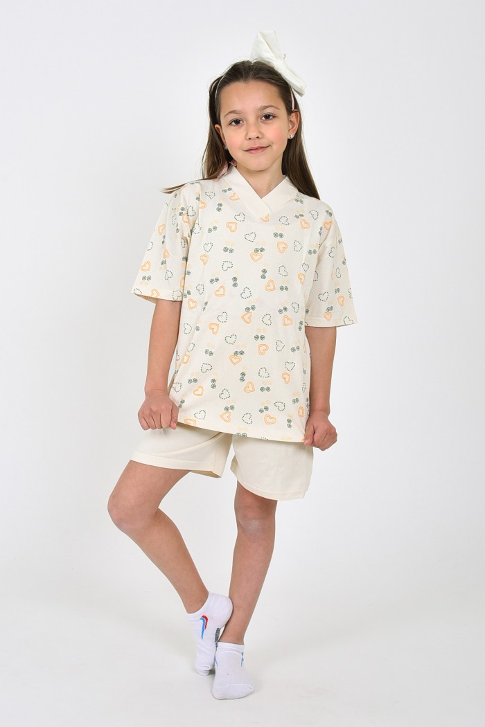 Offer pajamas for girl Prinss Heart