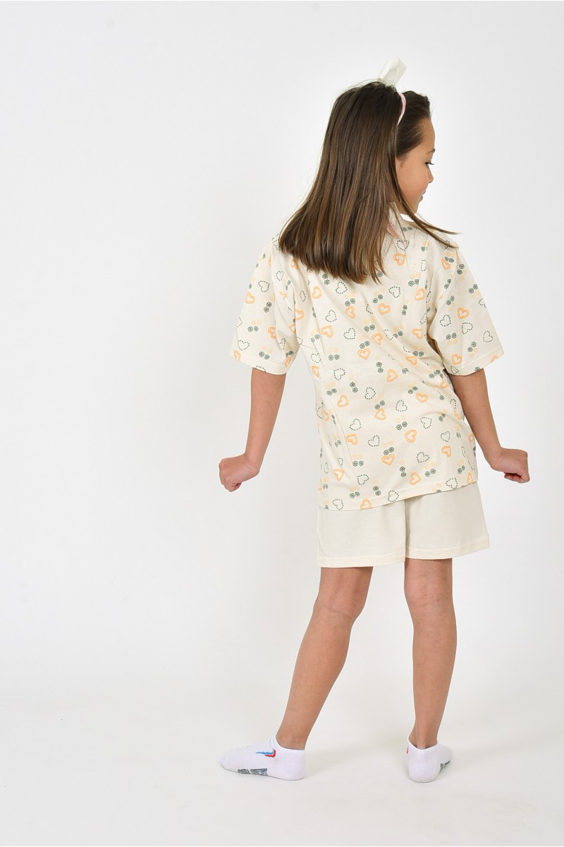 Offer pajamas for girl Prinss Heart