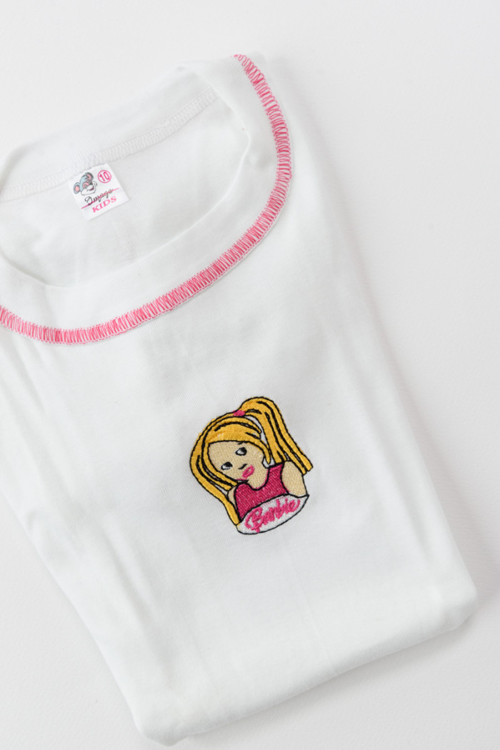 Children's short-sleeved jersey trendy Barbie