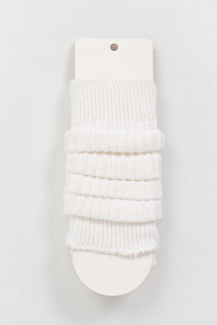 Knitted gymnastics and dance gaiters