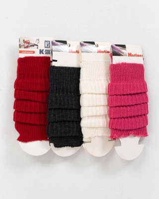 Knitted gymnastics and dance gaiters