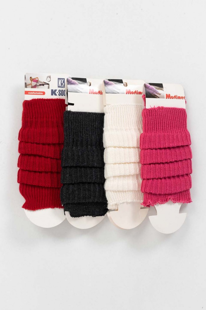 Knitted gymnastics and dance gaiters