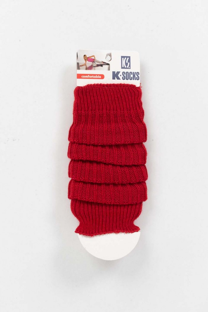 Knitted gymnastics and dance gaiters