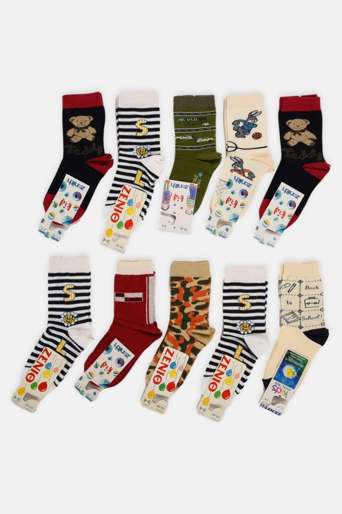 Children's socks ZENITH Offer 10 pairs combo 1