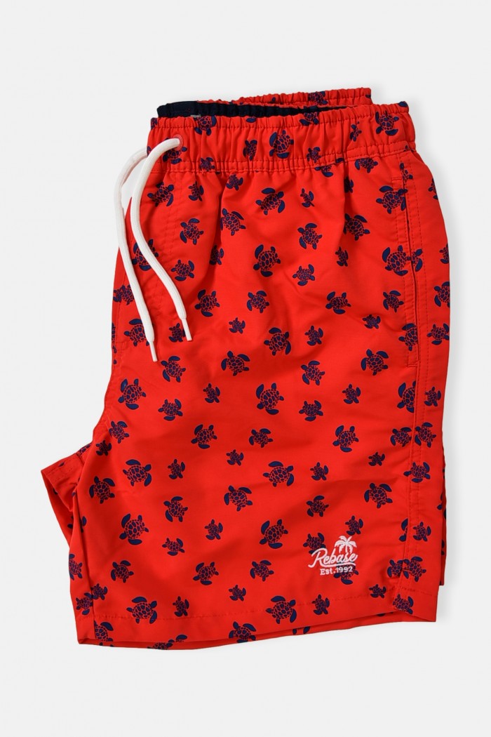 Men's swimsuit REBASE 126 RED